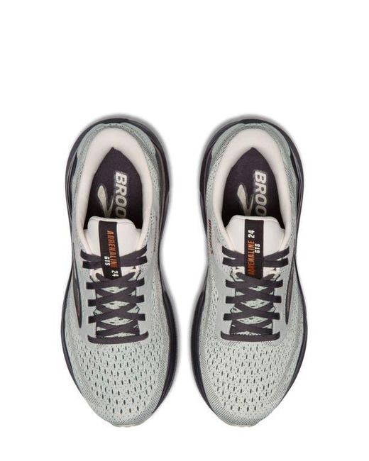 Brooks White Adrenaline Gts 24 Running Shoe