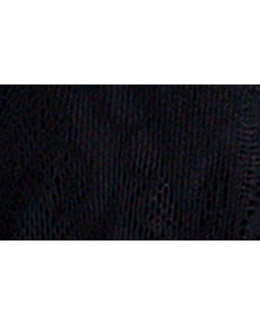 Standards & Practices Black Aria Lace Bomber Jacket