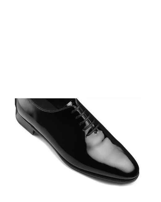 John Lobb Black Marldon Patent Leather Oxford for men