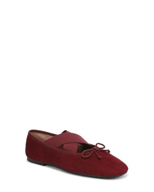 Sam Edelman Red Arya Ballet Flat