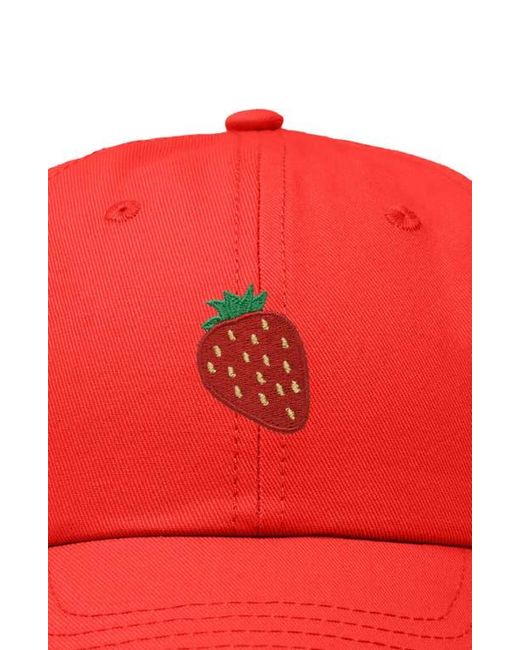 Alix Red Strawberry Hat