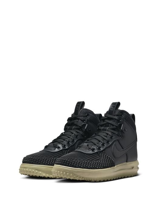 Nike Black Lunar Force 1 Lace-up Boot for men