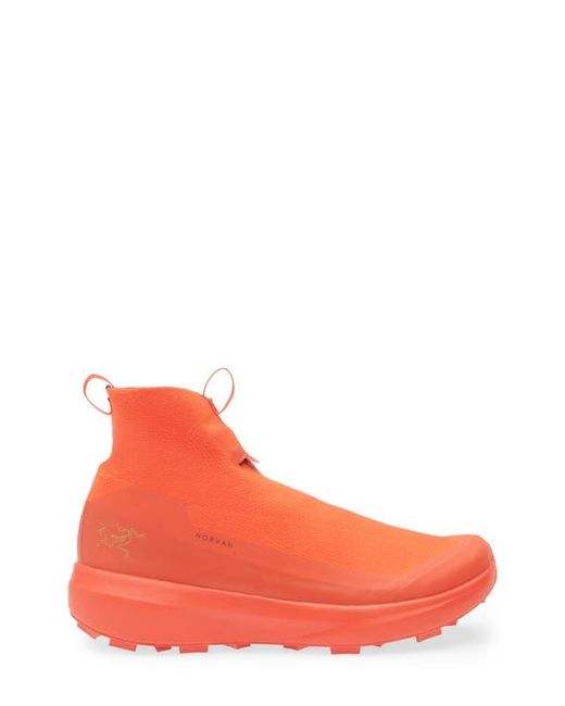 Arc'teryx Norvan 4 Nivalis Waterproof Running Shoe in Orange for