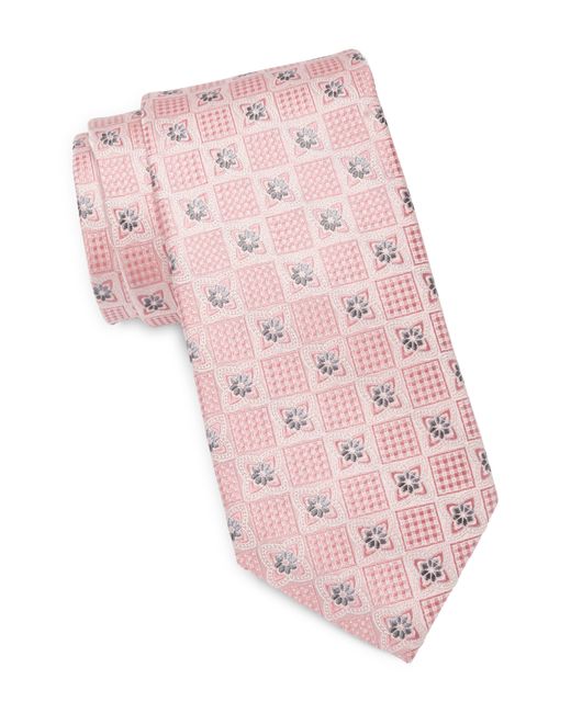 Nordstrom Pink Havan Medallion Silk Tie for men