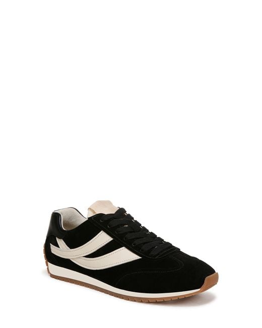 Vince Black Oasis Runner Sneaker