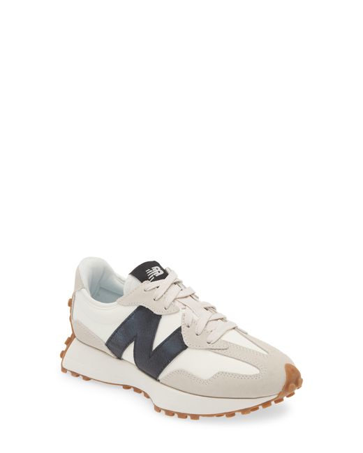 New Balance White 327 Sneaker