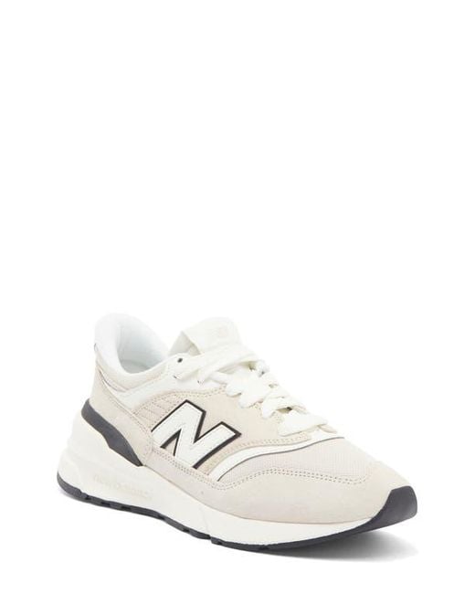 New Balance White Gender Inclusive 997R Sneaker