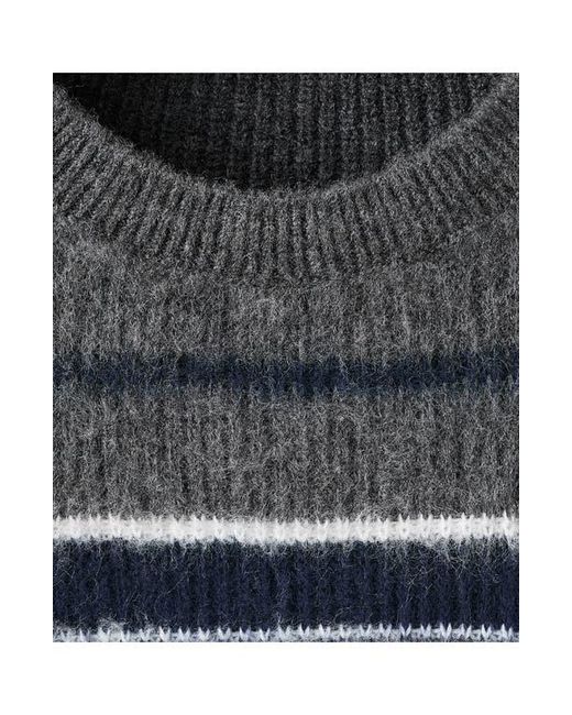 Mango Black Stripe Sweater