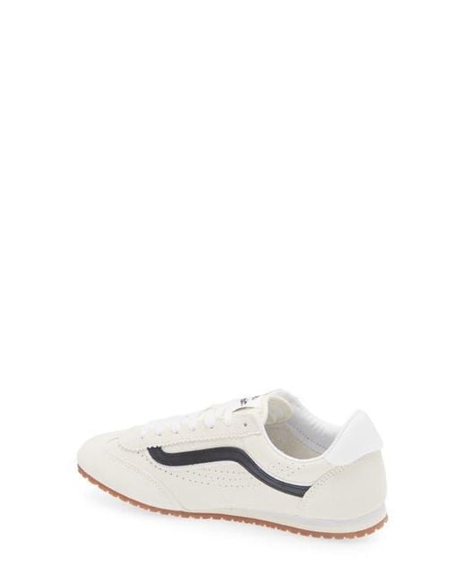 Vans White Super Lowpro Sneaker