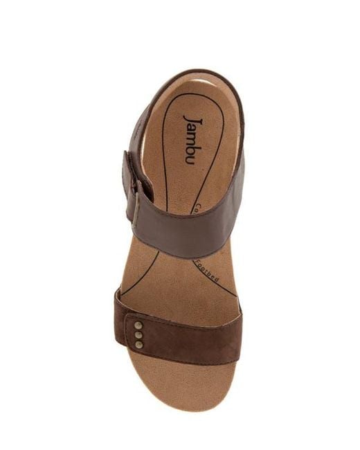 Jambu Brown Morgan Casual Sandal