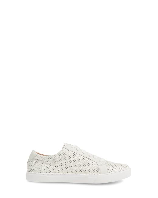 Caslon White Caslon(r) Cassie Perforated Sneaker