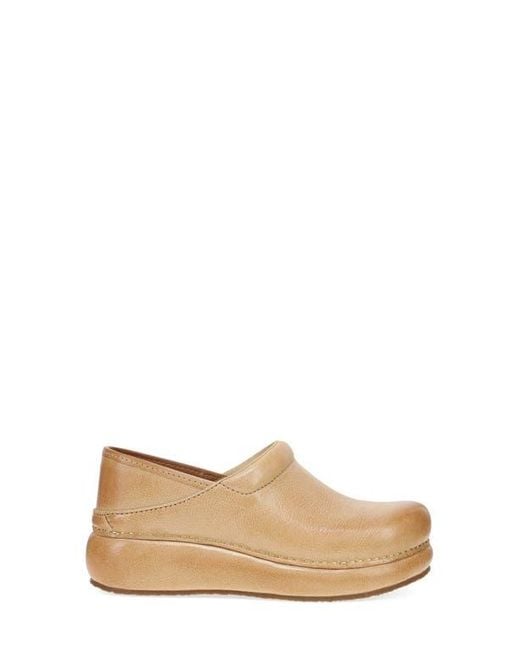 Dansko Natural Platform Pro Clog