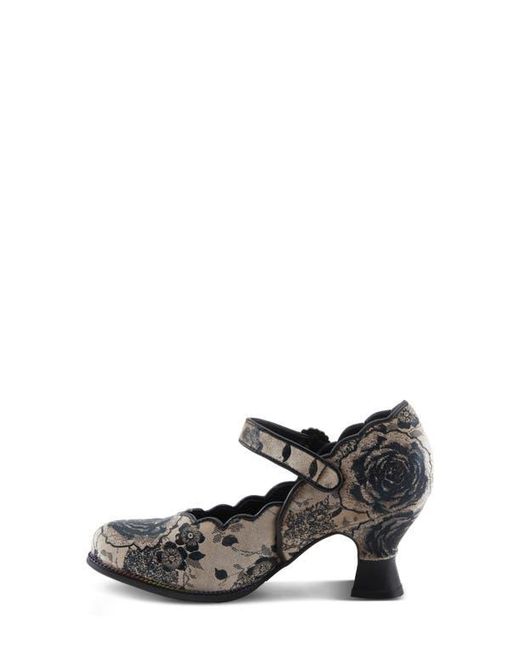 Spring Step Black Adodora Mary Jane Pump