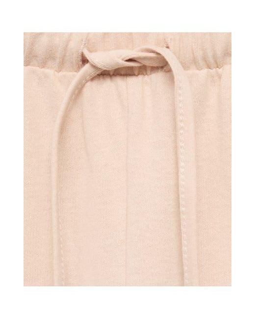 Mango Natural Tapered Cotton Joggers