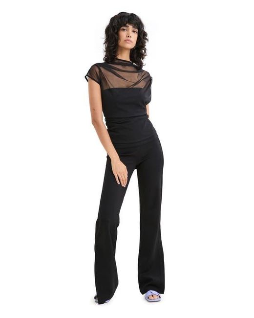 MARCELLA Black Dawn Layered Top