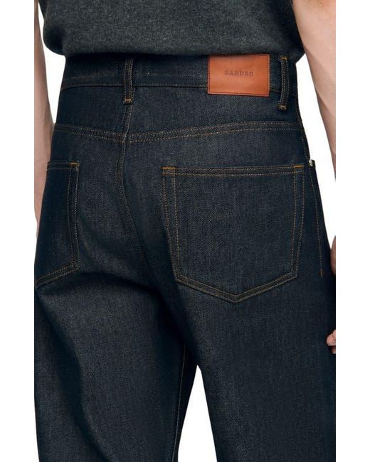 Sandro Blue Regular Jeans for men