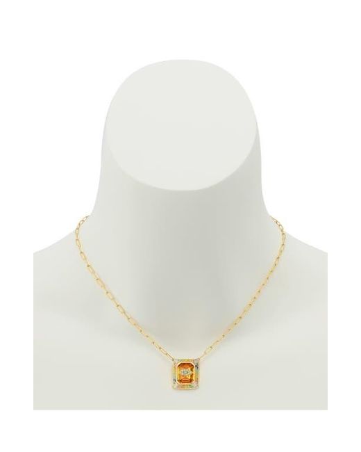 Kurt Geiger Metallic Evil Eye Pendant Necklace