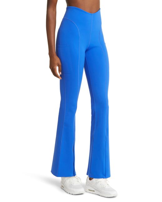 Nike Blue Dri-fit Flare leggings