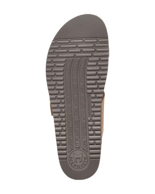 Mephisto Brown Helen Toe Loop Sandal