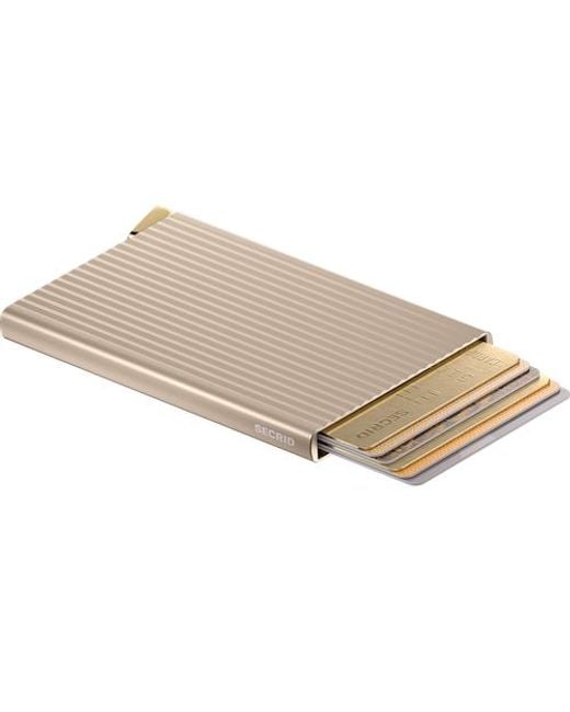Secrid Natural Premium Cardprotector+ Fluted for men