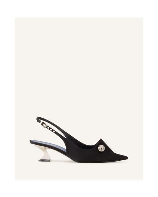 Lanvin White Affinity Arch Slingback