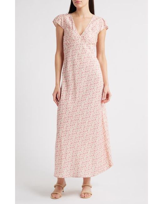 georgette dress Beautiful Pink Indo-western Georgette Gown