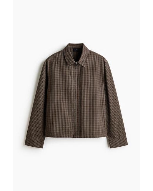 H&M Gray Overshirt for men