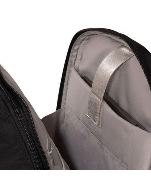 Baggallini Black Coastal Flip Lock Laptop Backpack