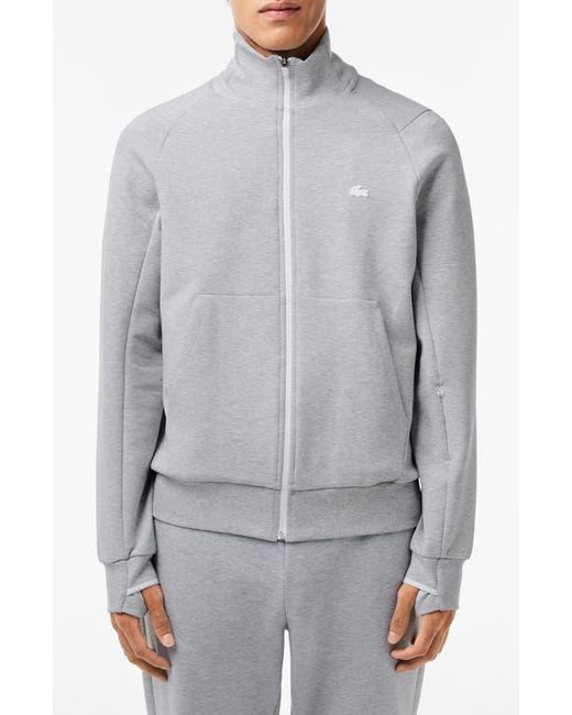 Lacoste Gray Zip-Up Jacket for men