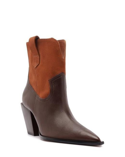 SCHUTZ SHOES Brown Memphis Western Boot