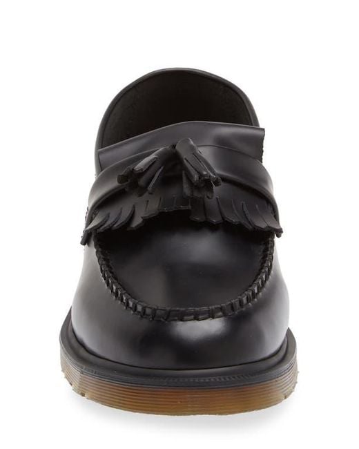 Dr. Martens Black Adrian Tassel Loafer for men
