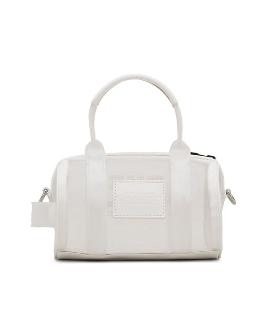 Marc Jacobs White The Mini Mesh Duffle Bag