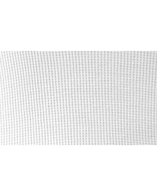 Michael Stars Gray Palmer Cropped Long Sleeve Thermal T-Shirt