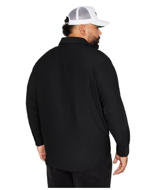 Fabletics Black The Don Long Sleeve Button Up for men