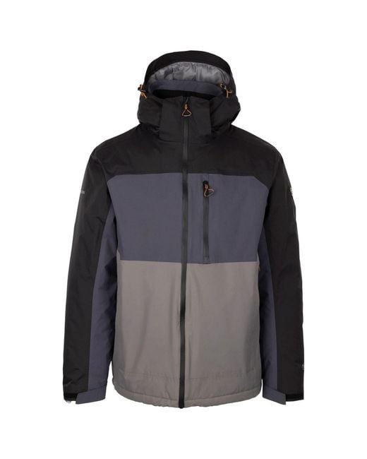 Trespass Black Dulverton Padded Jacket for men