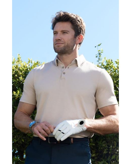 Jack Archer Natural Jetsetter Tech Performance Polo for men