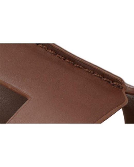 Nine West Brown Giny Slide Sandal