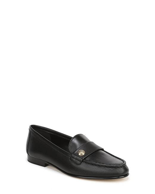 Veronica Beard Black Paley Loafer