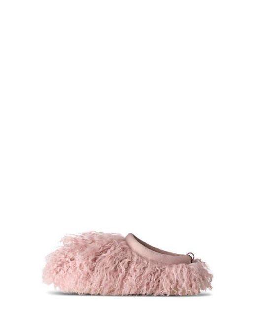 Ugg Pink Tazz Fluff Momma Genuine Shearling Slipper