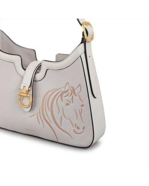 Radley Metallic Kentucky Derby Ss25 Ziptop Shoulder Bag