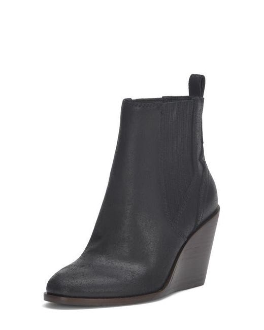Lucky Brand Black Wilano Wedge Bootie