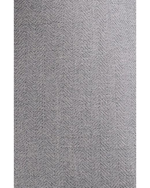 Tahari Gray One-Button Blazer
