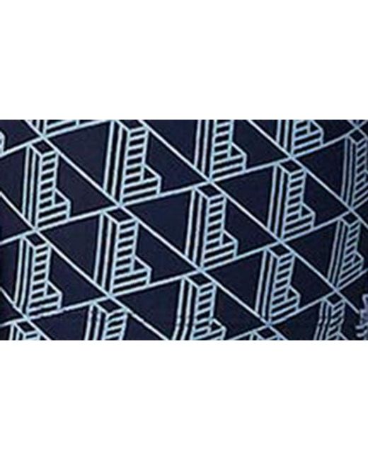 Lacoste Blue Monogram Assorted 3-Pack Boxer Briefs for men