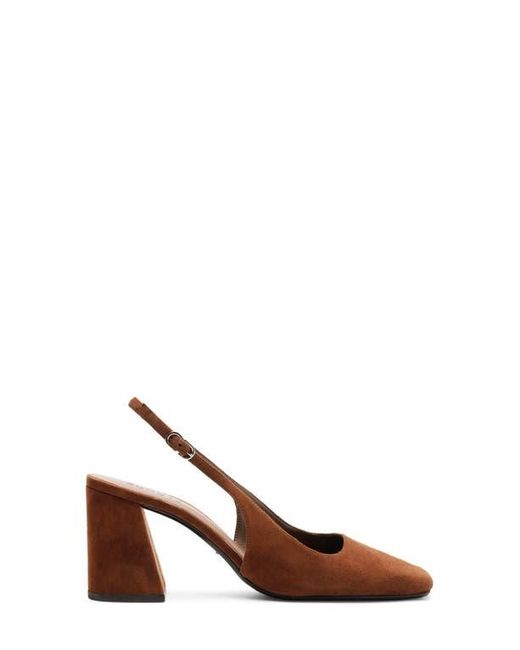 SCHUTZ SHOES Brown Leia Slingback Pump