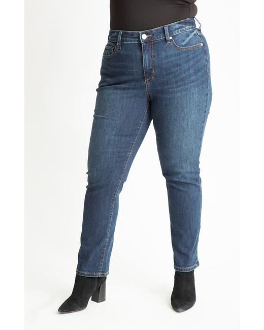 Slink Jeans Blue High Waist Straight Leg Jeans