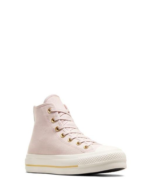 Converse White Chuck Taylor All Star Lift High Top Platform Sneaker