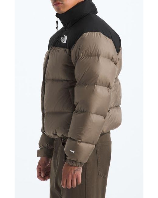 The North Face Brown 1996 Retro Nuptse 700 Fill Power Down Packable Jacket for men