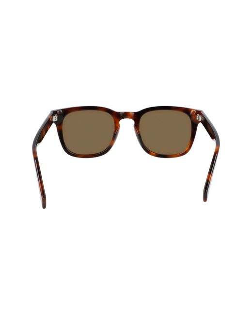 Lanvin Brown 51mm Rectangle Sunglasses for men