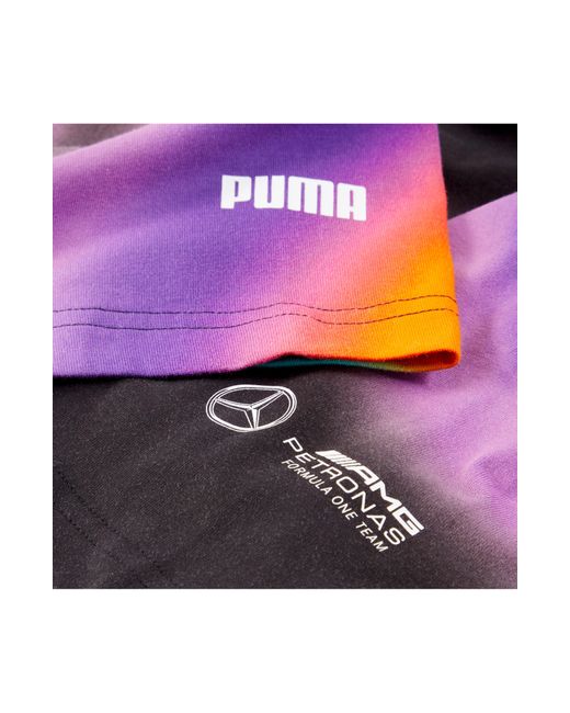 PUMA Pink Mad Dog Jones X Mercedes-amg F1 Cotton Graphic T-shirt for men