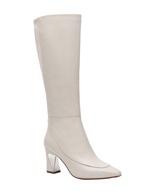 Linea Paolo Jaime Tall Boot in White | Lyst